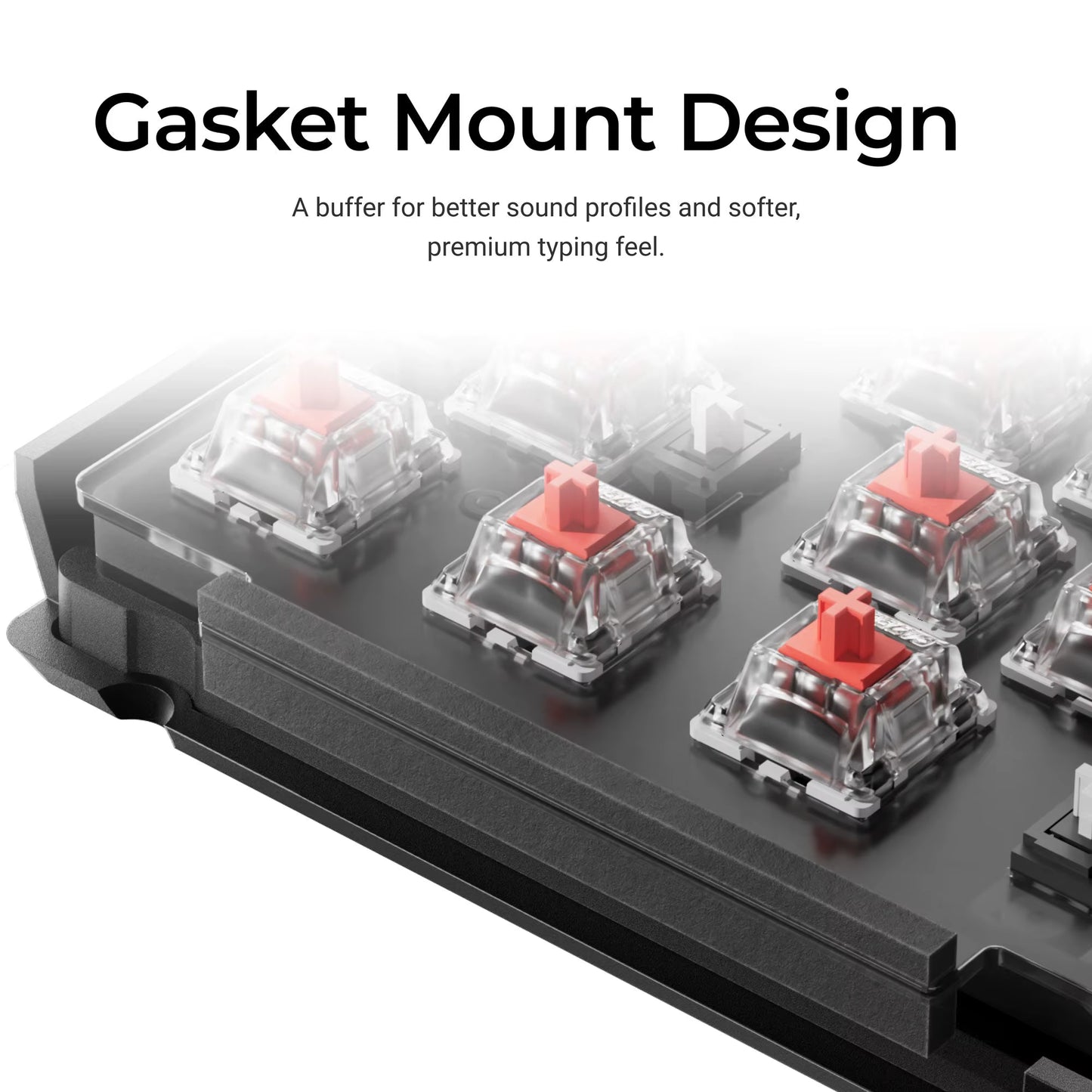 V1 Max QMK Fully Assembled Knob Custom Mechanical Keyboard 2.4 Ghz & Bluetooth Wireless Double-Shot OSA PBT Keycaps