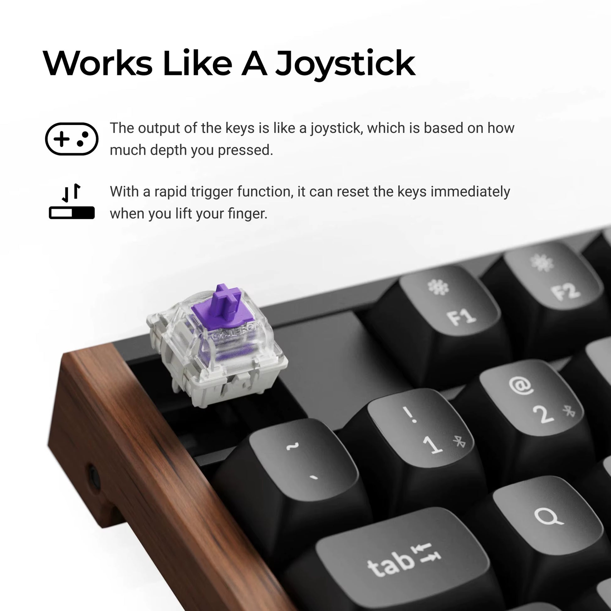 Keychron K10 HE Wireless Magnetic Switch Custom Keyboard Special Edition Full Size RGB Backlight Double-Shot PBT Keycap